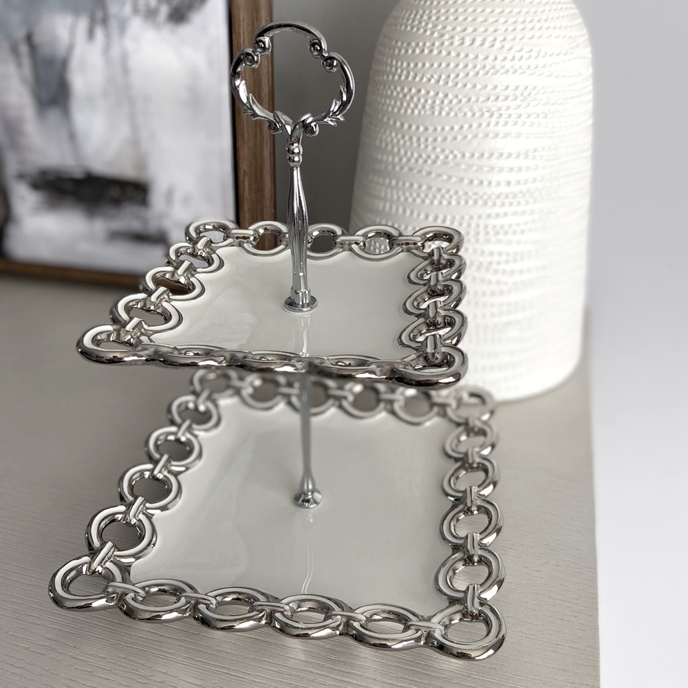 ‘Verdici’ Two Tier Serving Platter